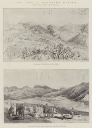 El levantamiento de la frontera india